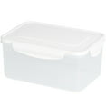 thumbnail image 1 of Airtight Food Storage Containers 4-Cup Rectangle Containers Freezer Storage Box Kitchen Cabinet Organizer Freezer to Microwave Oven Safe  Food Storage Containers with Locking Lids, 1 of 11