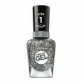 thumbnail image 6 of 2 PACK Sally Hansen Miracle Gel Nail Polish, (781) Deep Sea Diamond, 0.5 Fl Oz, 6 of 6