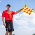 thumbnail image 3 of Champion Sports LF3 Official Diamond Flag, Red & Yellow, 3 of 7