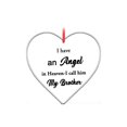 thumbnail image 1 of Heart shaped Angel In Memorial Ornament Hanging Sign Commemorative Decorations, 1 of 1
