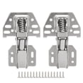 thumbnail image 2 of Cabinet Hinge,2Set Cabinet Hinge Bridge Furniture Accessory Door Hardware Best in Class, 2 of 14