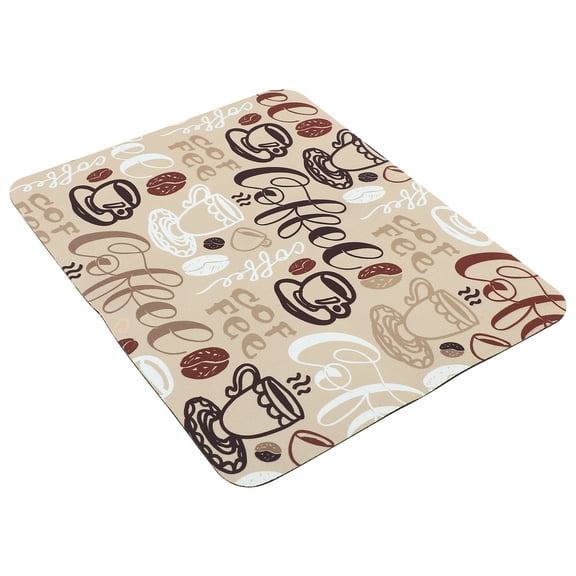 Flatware Kitchen Asseriories Coffee Station Mat under Maker Machine Drain Pad Counter