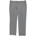 thumbnail image 1 of Perry Ellis Mens Tonal Windowpane Dress Pants Slacks, Grey, 36W x 30L, 1 of 3