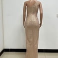 thumbnail image 5 of Vestido de cóctel de lentejuelas para mujer, vestido de noche sin mangas con purpurina, 5 of 5