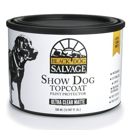 Black Dog Salvage Matte Show Dog Paint Protector & Top Coat,