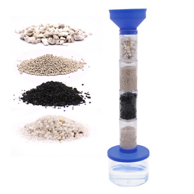 de Ciencia de Dispositivo de Purificación de Agua de Bricolaje: Exploración de de Agua Purificada, Juguete Educativo para Niños Y Estudi perfke Niños bricolaje purificador de agua