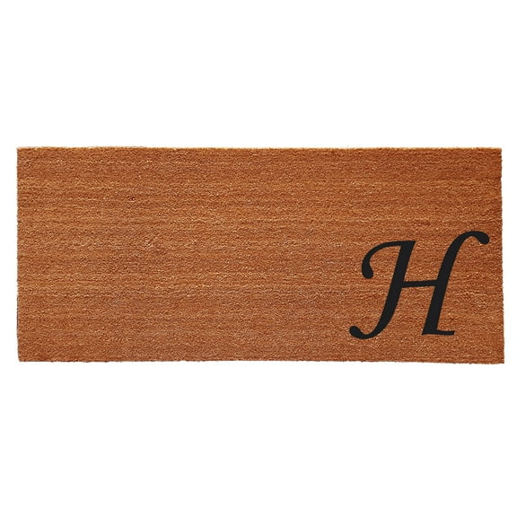 Urban Chic Monogram Doormat (Letter H)