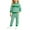 1Green67, variant on XAOFW Kids Sets Saint Patricks Day Striped Top Pants Embroidery Print Long Sleeve O-Neck Cozy Trendy Outdoor Activities Outfits