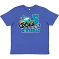 thumbnail image 3 of Inktastic 5th Birthday Monster Truck Youth T-Shirt, 3 of 5
