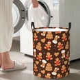 thumbnail image 5 of Xecao Christmas Gingerbread Cookies Print Laundry Basket,Laundry Hamper Designed for Storage Dirty Clothes Hamper,Collapsible Laundry Baskets-Small, 5 of 6