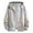 Gray, variant on TJAZFJPA Mens Overcoat Short Zip in Liner Mens Fashion Simple Colorful Gradient Bright Surface Pocket Cardigan Zipper Sweater Jacket Snowboarding Jacket Men Men Trench Coat with Hoodie