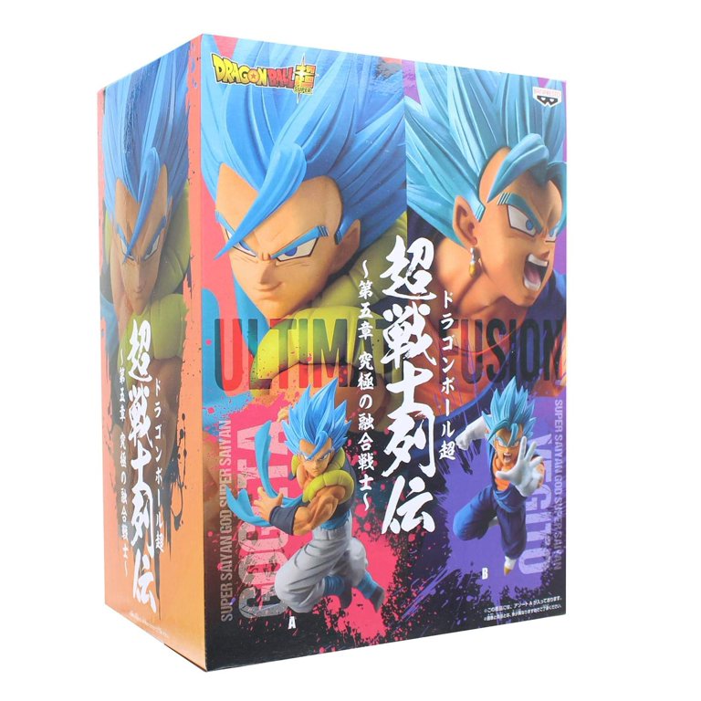 Action Figure Dragon Ball Super - Gogeta Super Sayajin - CHOSENSHIRETSUDEN  II - Bandai Banpresto - Original - Bragames