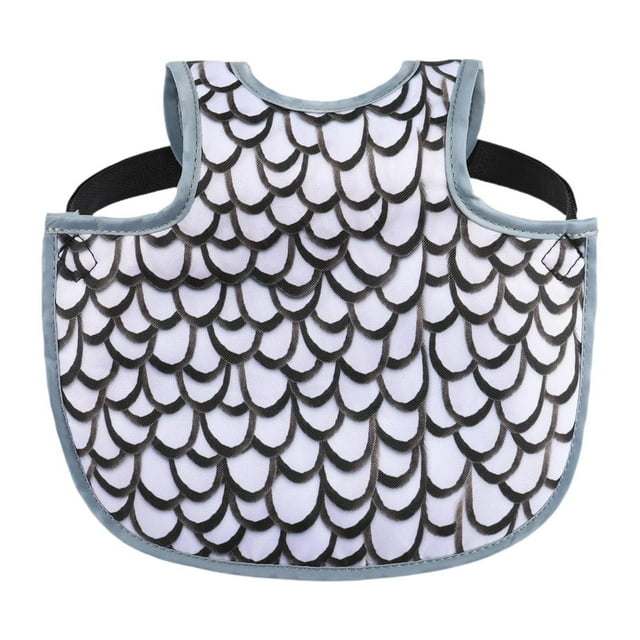 Protector de espalda para silla de montar de pollos, silla de apareamiento para gallinas, delantal impermeable para gallinas y negro