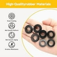 thumbnail image 4 of Low and High Pressure Washer Pump Seal Kit Compatible with Simpson Cleaning 530001 530002 530009 530008 #: 7105742$$Tools, 4 of 9