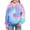 Light Blue, variant on Jacket without Hoodie Clothes for Girls 12-14 Trendy Sk8 Zip Big Boys Sweatshirts Cute Tops for Girls New 3d Visual Digital Printed Children's Hoodie Tie Dye Printed Children's Hoodie
