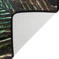 thumbnail image 4 of FREEAM Peacock Feather Abstract Area Rug Mat for Living Dining Dorm Room Bedroom Home Decorative 5'3" x4', 4 of 6