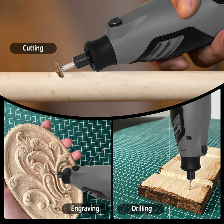 Dremel Flex Shaft Rotary Tool Attachment + Rotary Tool Workstation for Woodworking and Jewelry Making