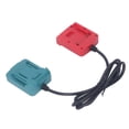 thumbnail image 1 of Battery Extension Cable, Belt Clip Standard Size 18V Long Service Life 2x1.5mm² Lithium Battery Adapter  for Power Tools for BL1850, 1 of 8