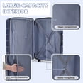 thumbnail image 2 of GIANNA 28 Inch Hardside Luggage, Expandable Rolling Luggage with TSA Lock and Spinner Wheels, Blue, 2 of 8