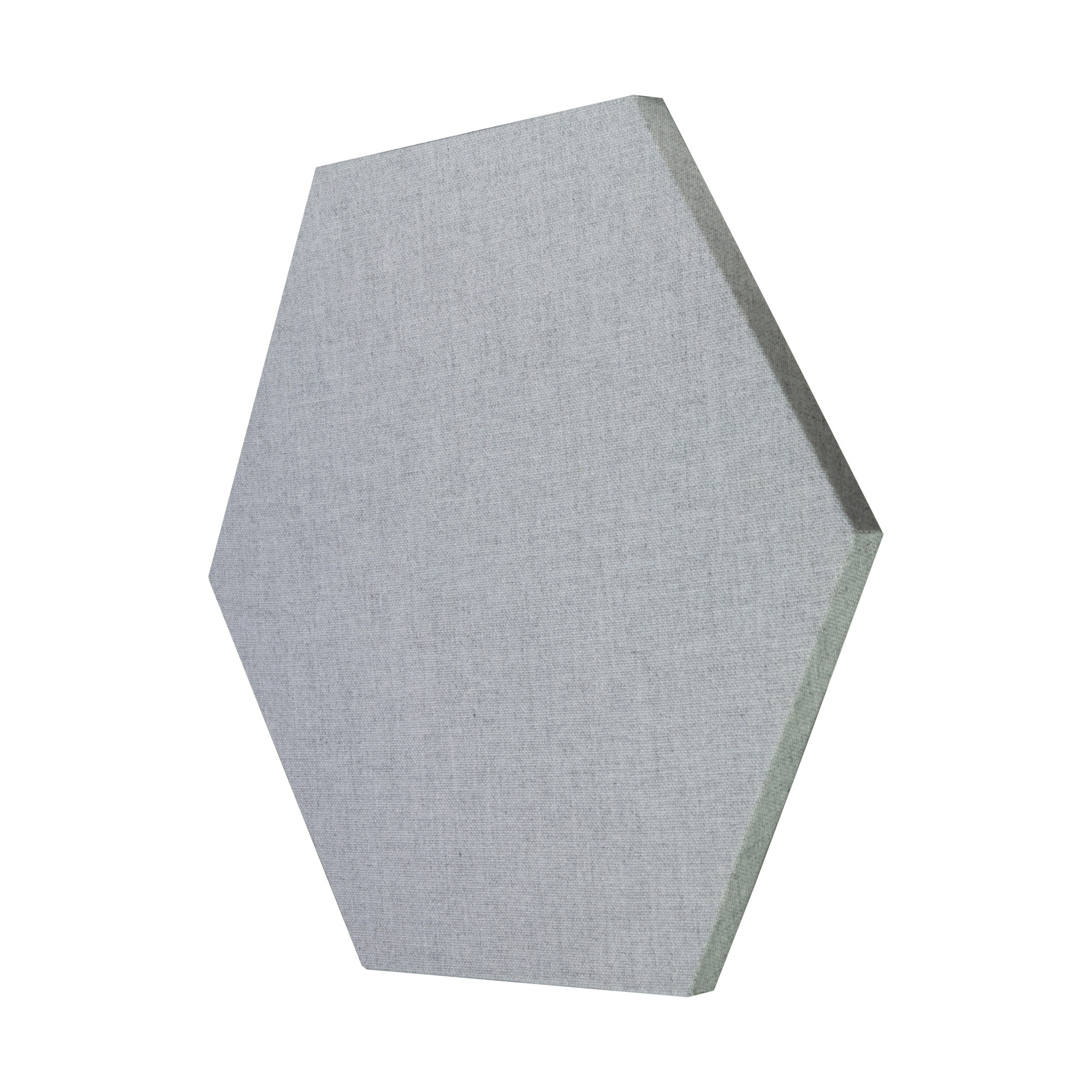 ATS Acoustics Hexagon Fire Rated Sound Absorbing Acoustic Panel 24" x 1" (Blue Smoke)