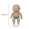 thumbnail image 3 of Sentmoon Fidget Toys Sensory Toys 2pc 16cm Simulation Of Doll Pinching Music Decompression Toy Trickery Slow Music Release Toys Squish Toy Portable & Travel-Friendly, 3 of 3