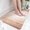 Khaki, variant on Clearance! Fanshiluo Living Room Bedroom Straight Plush Carpet Floor Mats Bathroom Absorbent Non-slip Mats Kitchen Foot Mats,Machine Wash Bathroom Rugs,For Bath,Tub And Shower