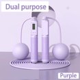 thumbnail image 1 of Jump Rope with Counter, Adjustable Skipping Rope with Calorie Counter, Smart Skipping Rope for Fitness Exercise and Weight Lose, 1 of 10