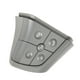 thumbnail image 5 of Botones de control del interruptor del volante 1648200210 1648207910 Accesorios Crucero Claves grises a la derecha 5, 5 of 7