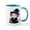White/Blue Inside, variant on CafePress - Axolotl Witch Cute Halloween - 11 oz Ceramic Mug - Novelty Coffee Tea Cup