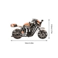 thumbnail image 2 of unbranded De Motocicleta De Hierro Rosa Dorado Ideal Para Oficina Y Hogar, 2 of 6