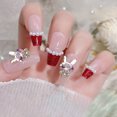 thumbnail image 3 of 16 Uds. De diamantes de imitación para uñas, aleación brillante 3D, decoración de uñas DIY, forma de cabeza de conejo, incrustaciones de diamantes para arte de uñas con perlas de diamantes de, 3 of 5