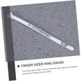 thumbnail image 4 of 5 Sets Ring Measurement Ring Mandrel Ring Tool Plastic Jewels Ring Sizers for Loose Rings Ring Size Gauge Ring Sizer Adjuster for Loose Rings Finger Sizer Tool Finger Ring Measure, 4 of 5