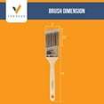 thumbnail image 3 of Vermeer Paint Brushes 4-Pack Angle Brushes in Assorted Sizes for All Latex and Oil Paints & Stains, 3 of 8