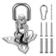 thumbnail image 1 of Silla Colgante con Gancho de Techo, Soporte de Techo Resistente, Gancho de Columpio Columpio de Hasta 450 Kg para Silla Colgante con Gancho para Techo, 1 of 1