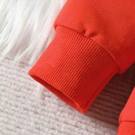 

nsendm Toddler Boy Long Sleeve Children s Kids Boys Girls Toddler Christmas Letters Prints Long Sleeve Shirts Boys 10 12 Shirt Red 6-12 Months