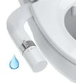 thumbnail image 1 of Bingirl Bidet Attachment for Toilet with Water Pressure Control and Self-Cleaning Dual Nozzles, 1 of 6
