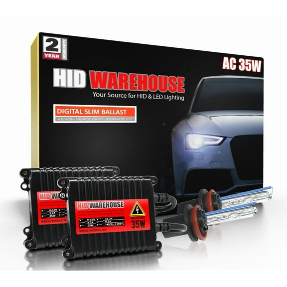 HID-Warehouse AC 35W HID Kit Xenon Light Headlight H11 5000K - Bright White