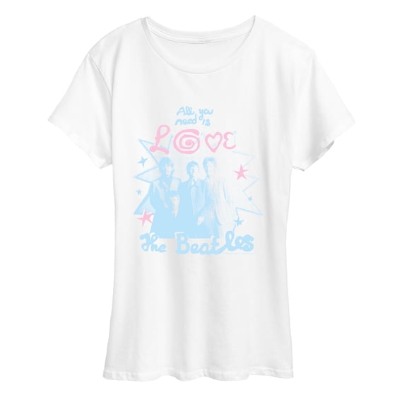 The Beatles - The Beatles 1967 Love - Women's Short Sleeve Graphic T-Shirt