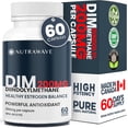 thumbnail image 1 of Nutrawave DIM 200mg – Estrogen Metabolism & Hormone Balance Support, Diindolylmethane for Skin & Mood, 60 Vegan Capsules, Non-GMO, Gluten-Free, Made in Canada, 1 of 11