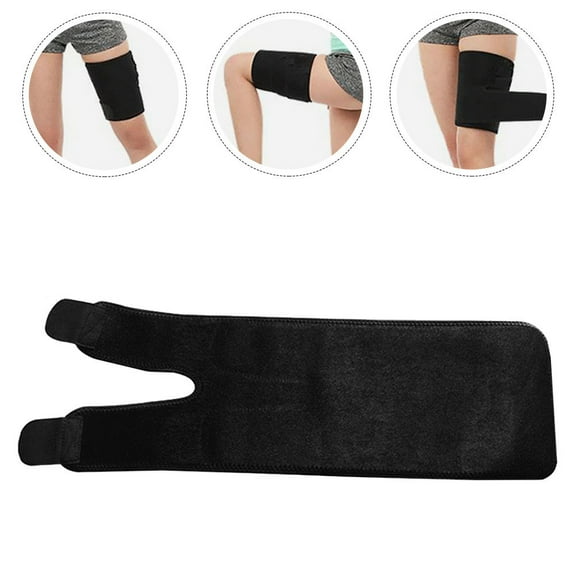 WHAMVOX  Thigh Support Compression Sleeve Fitness Men and Women Black