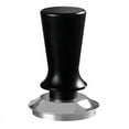 thumbnail image 1 of Apisonador de café elástico de acero inoxidable con resorte de presión constante, segunda generación, negro, 51 mm/2,0 pulgadas, 1 of 5