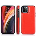 thumbnail image 2 of Dteck Case for Apple iPhone 12 Pro Max 6.7-inch,Shockproof PU Leather Wallet Case Card Holder Kickstand Flip Magnetic Hybrid Rubber Back Phone Cover,Red, 2 of 7