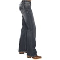 thumbnail image 3 of Stetson Womens Basic Back Pocket Medium Wash Trouser, 3 of 4