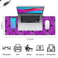 thumbnail image 5 of Long Mouse Pads for Desk,Spider Web Halloween Pattern Desk Mats on Top Of Desks, Desk Mouse Pad Extra Large with 3mm Non-Slip Base and Stitched Edge for Gaming,Office,Work,Home 31.5x11.8in, 5 of 5