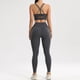 thumbnail image 4 of Conjunto de ropa interior de dos piezas para mujer, sujetador de Yoga, pantalones de entrenamiento ajustados, parte inferior, pantalones de Fitness, conjunto de ejercicio, 4 of 5