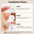 thumbnail image 4 of Tutuviw 30Pcs Earring Support Patch for Droopy Ears,Self-Adhesive Waterproof Earring Stickers Backs,Non-Irritating Ear Lobe Lifter Pad Replacement for Supporting Studs Heavy Earrings, 4 of 8