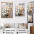 thumbnail image 4 of Designart "Simple Tranquility Of Beige Lilies VI" Lilies Canvas Wall Art, 4 of 7
