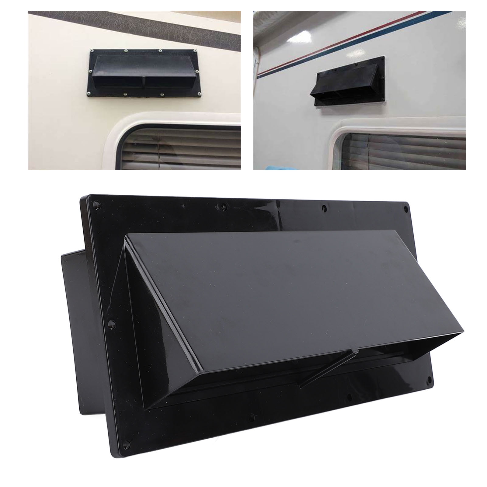 RV Stove Vent Cover, Long Lasting Use RV Range Hood Vent Cover Impact Resistant Easy Install  For Motorhome For Trailer