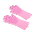 thumbnail image 1 of Jiaxi Pet Grooming Gloves Heat Resistant Silicone High Density Teeth Five Finger Design Bathing Massaging Cats Dogs, 1 of 3