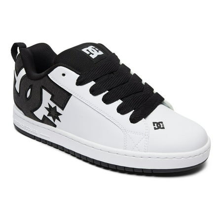 DC Ct Graffik Se Mens Shoes 300927-XKWW: BLACK/WHITE/WHITE - Size